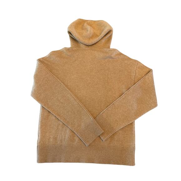 House of CB Camel Knit Hoodie Pullover - Size Small Lounge Sweater - Picture 4 of 4